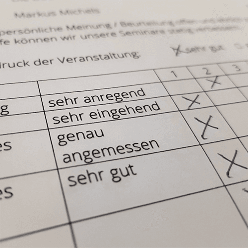 Markus Michels in einem Workshop